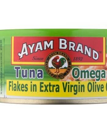 Ayam Brand Tuna Omega-3 Flakes in Extra Virgin Olive Oil