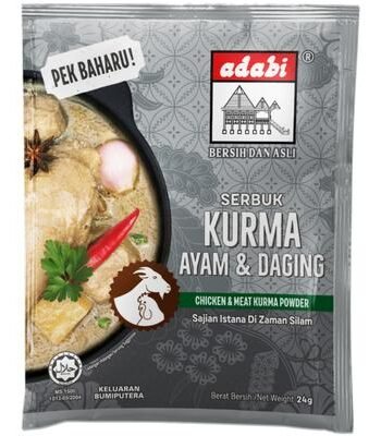 Adabi Serbuk Kari Ku a Ayam & Daging