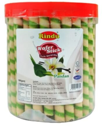 Rindu Wafer Stick Pandan 500g