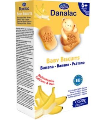Danalac Baby Biscuits Banana